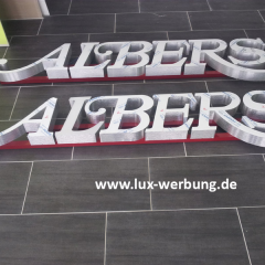  Leuchtreklame Lichtreklame Leuchtwerbung Außenwerbung Fassadenwerbung Werbetechnik      Berlin Gravurkasten Dibondkasten dekupierte Buchstaben Leuchtkasten Acrylbuchstaben Werbeanlagen Werbeträger