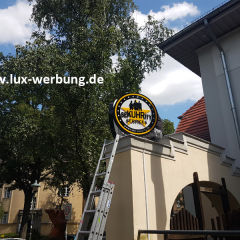 Leuchtbuchstabe 3D LED Leuchtreklame 0Leuchtwerbung Acrylbuchstaben&  Wandbuchstaben beleuchtete =Schriftzug Außenwerbung Leuchtkasten § Gravurkasten   berlin119